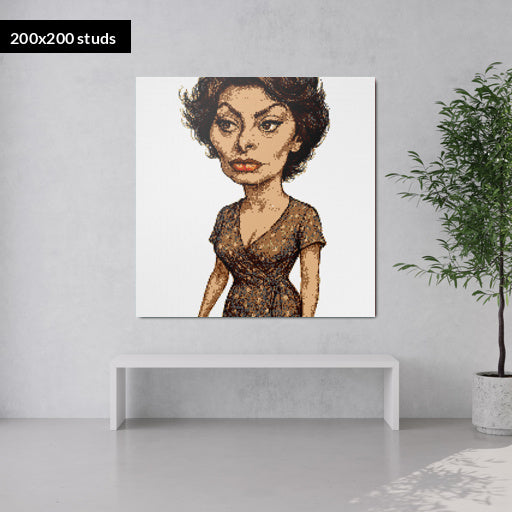 200*200studs, 160*160cm, 63*63inch