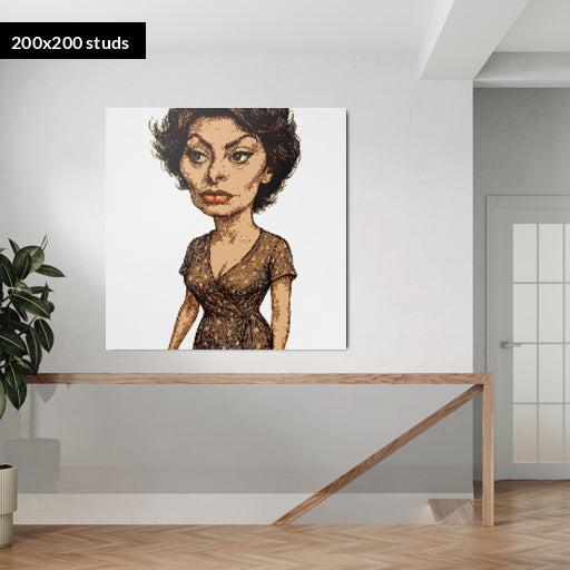 200*200studs, 160*160cm, 63*63inch