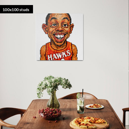 100*100studs, 80*80cm, 31,5*31,5inch