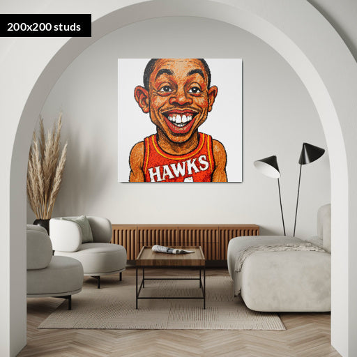 200*200studs, 160*160cm, 63*63inch