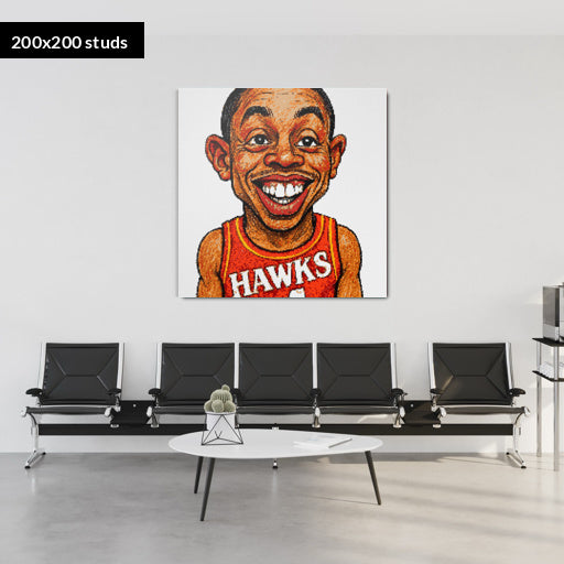 200*200studs, 160*160cm, 63*63inch