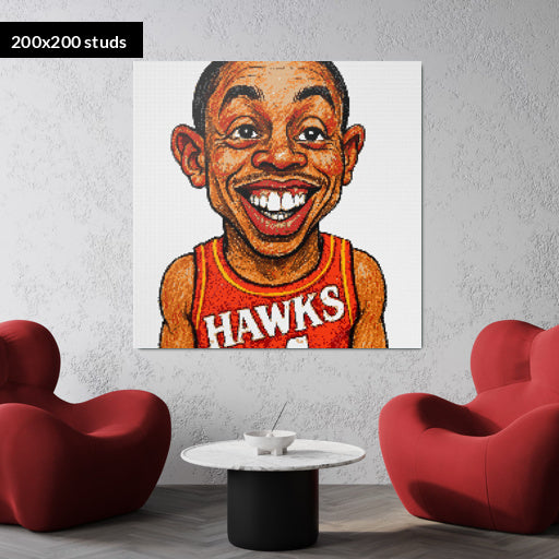 200*200studs, 160*160cm, 63*63inch