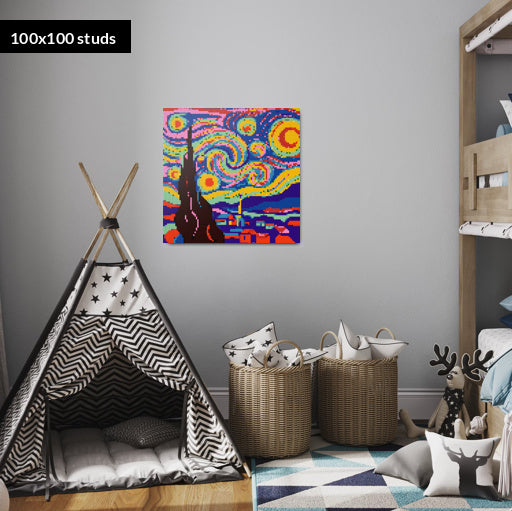 100*100studs, 80*80cm, 31,5*31,5inch