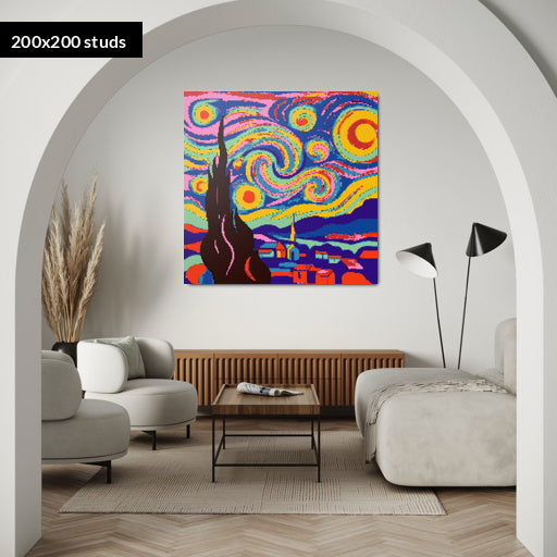 200*200studs, 160*160cm, 63*63inch