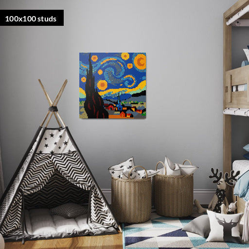 100*100studs, 80*80cm, 31,5*31,5inch