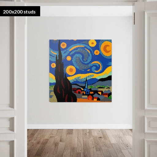 200*200studs, 160*160cm, 63*63inch