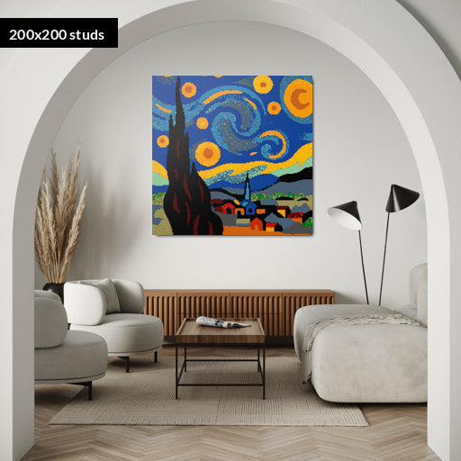 200*200studs, 160*160cm, 63*63inch