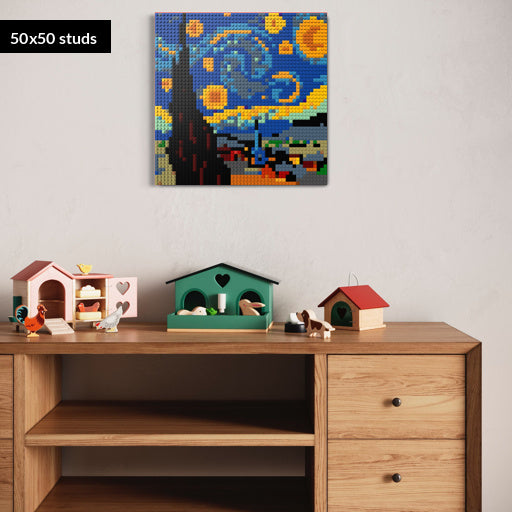 50*50studs, 40*40cm, 15,75*15,75inch
