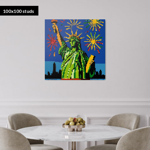 100*100studs, 80*80cm, 31,5*31,5inch