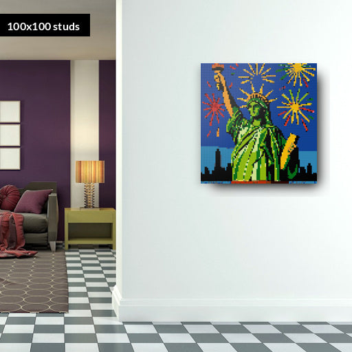 100*100studs, 80*80cm, 31,5*31,5inch