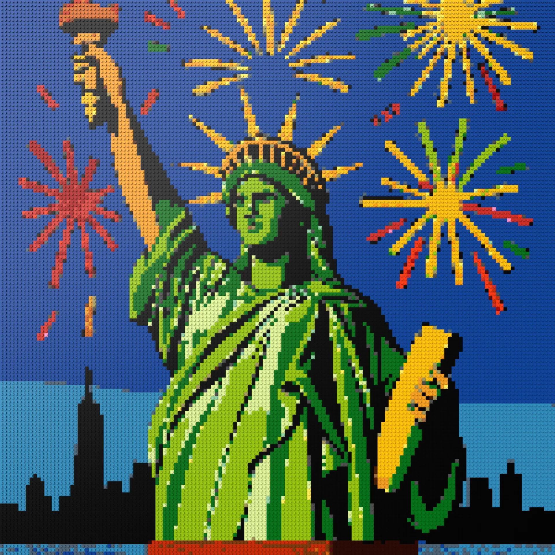 150*150studs, 120*120cm, 47,25*47,25inch