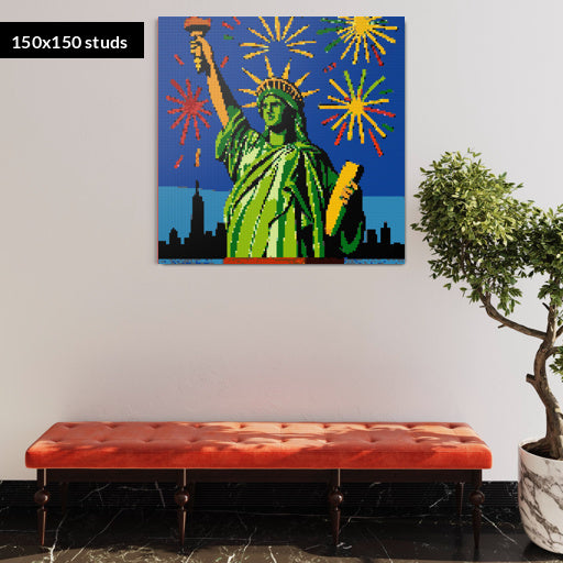150*150studs, 120*120cm, 47,25*47,25inch