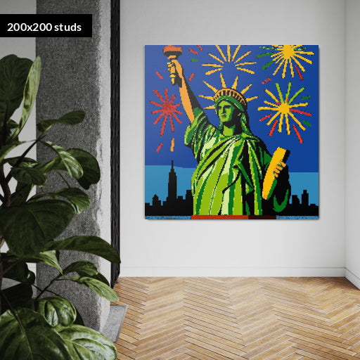 200*200studs, 160*160cm, 63*63inch