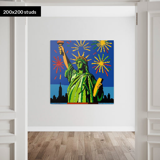 200*200studs, 160*160cm, 63*63inch