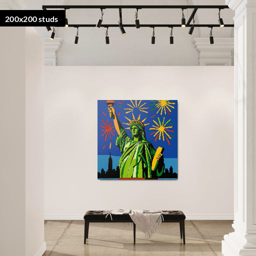200*200studs, 160*160cm, 63*63inch