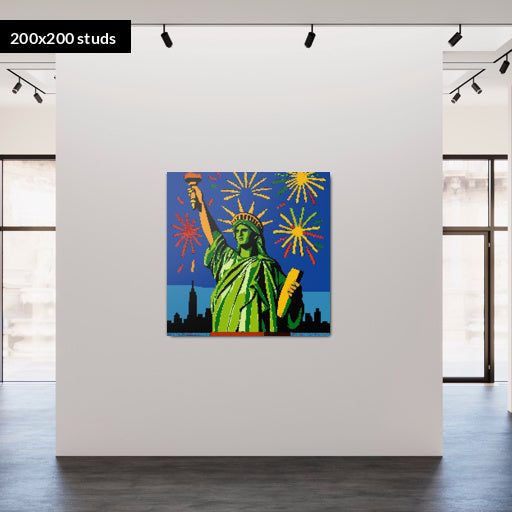 200*200studs, 160*160cm, 63*63inch
