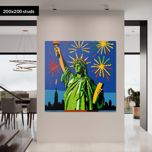 200*200studs, 160*160cm, 63*63inch
