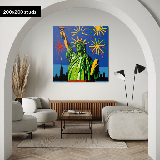 200*200studs, 160*160cm, 63*63inch