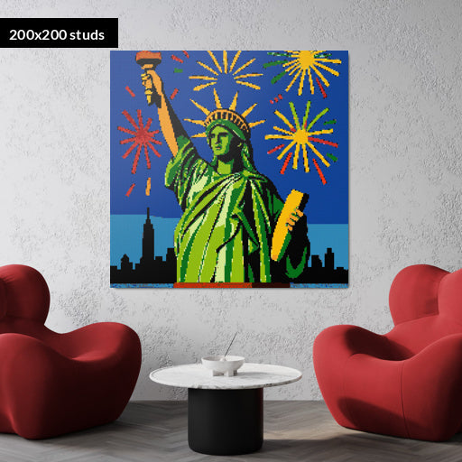 200*200studs, 160*160cm, 63*63inch