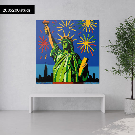 200*200studs, 160*160cm, 63*63inch