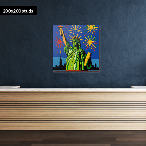 200*200studs, 160*160cm, 63*63inch
