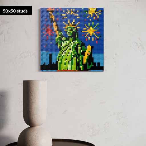 50*50studs, 40*40cm, 15,75*15,75inch
