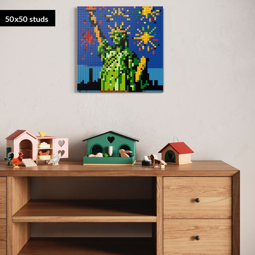 50*50studs, 40*40cm, 15,75*15,75inch