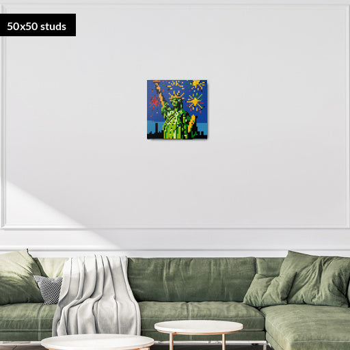 50*50studs, 40*40cm, 15,75*15,75inch