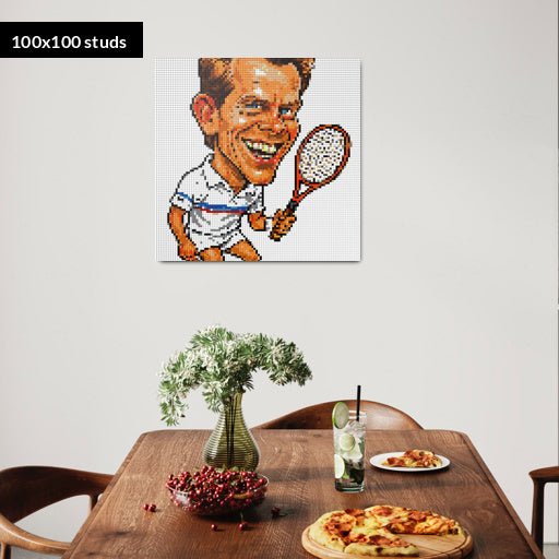 100*100studs, 80*80cm, 31,5*31,5inch