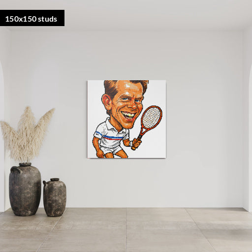 150*150studs, 120*120cm, 47,25*47,25inch