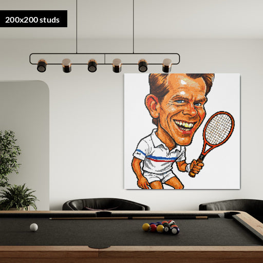 200*200studs, 160*160cm, 63*63inch