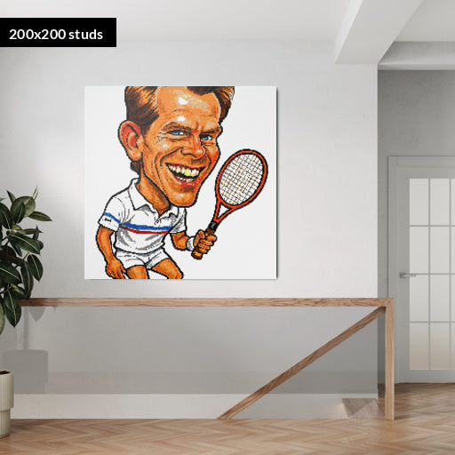 200*200studs, 160*160cm, 63*63inch