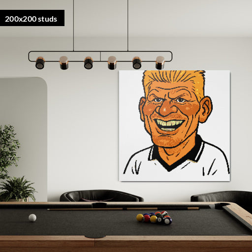 200*200studs, 160*160cm, 63*63inch