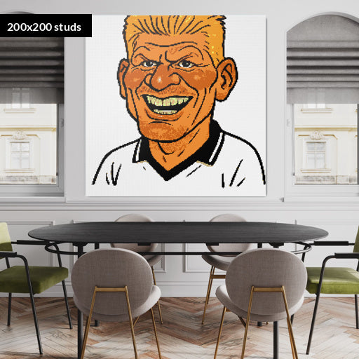 200*200studs, 160*160cm, 63*63inch