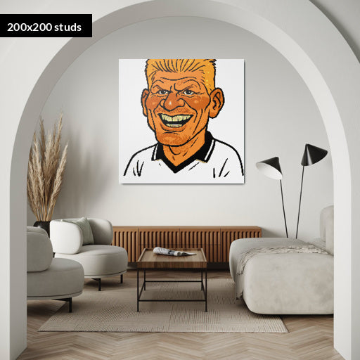 200*200studs, 160*160cm, 63*63inch