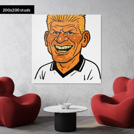 200*200studs, 160*160cm, 63*63inch