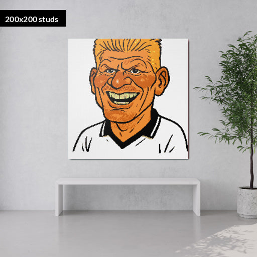 200*200studs, 160*160cm, 63*63inch