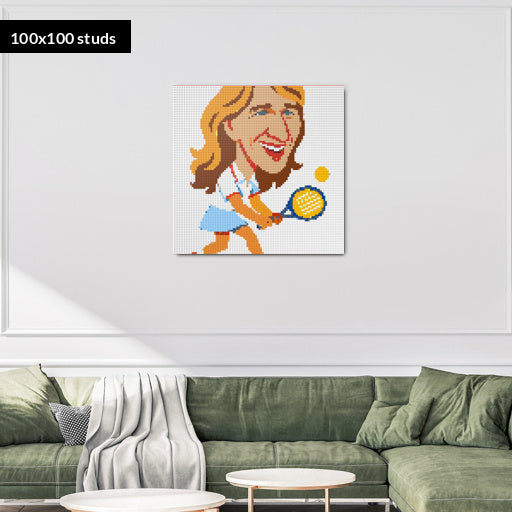 100*100studs, 80*80cm, 31,5*31,5inch