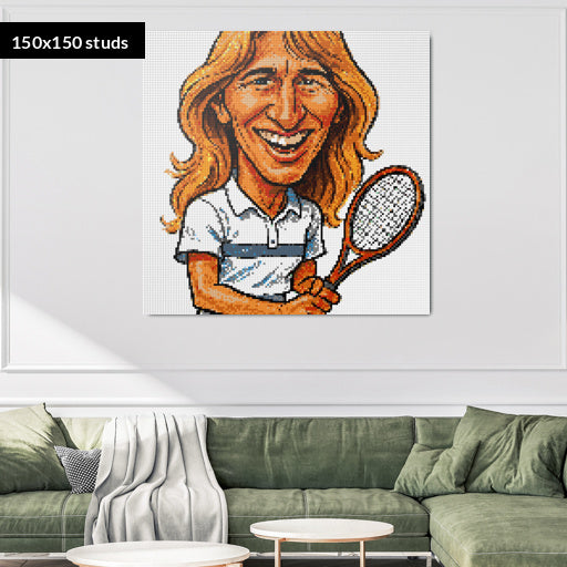 150*150studs, 120*120cm, 47,25*47,25inch