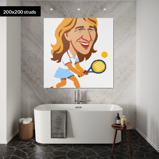 200*200studs, 160*160cm, 63*63inch