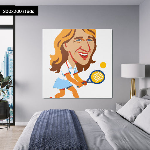 200*200studs, 160*160cm, 63*63inch