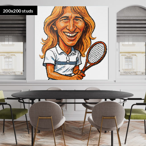 200*200studs, 160*160cm, 63*63inch