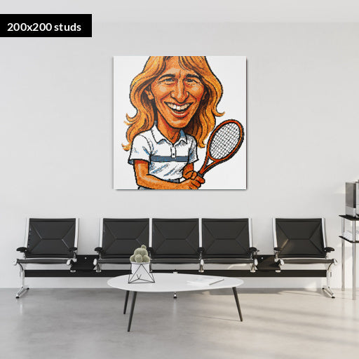 200*200studs, 160*160cm, 63*63inch