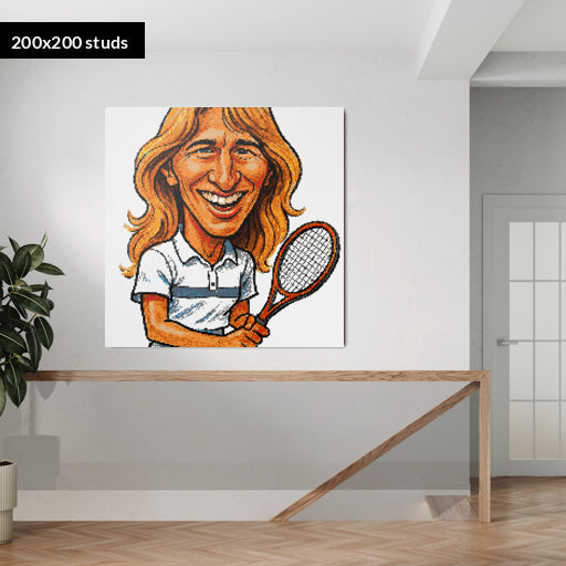 200*200studs, 160*160cm, 63*63inch