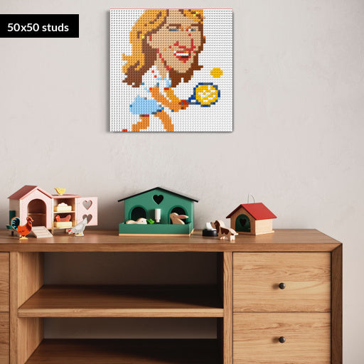 50*50studs, 40*40cm, 15,75*15,75inch