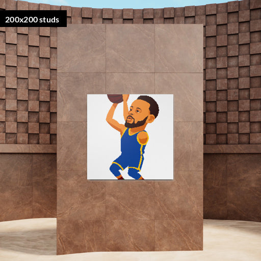 200*200studs, 160*160cm, 63*63inch