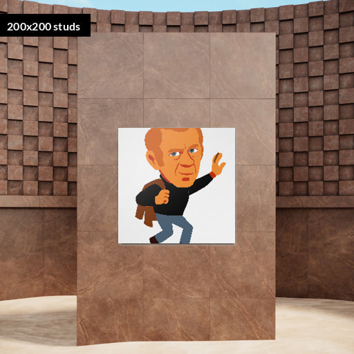 200*200studs, 160*160cm, 63*63inch