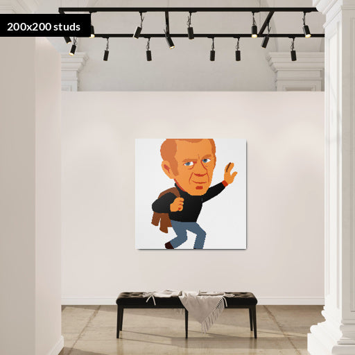 200*200studs, 160*160cm, 63*63inch