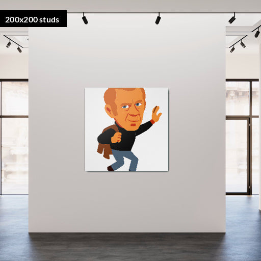 200*200studs, 160*160cm, 63*63inch