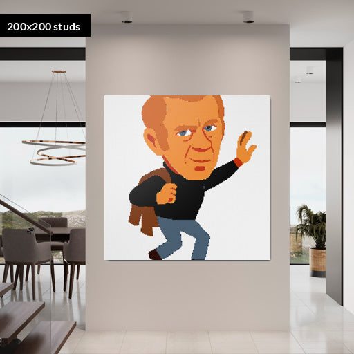 200*200studs, 160*160cm, 63*63inch
